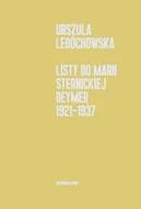 Biografie i autobiografie - Listy do Marii Sternickiej-Deymer 1921-1937 - Urszula Ledóchowska - książka - miniaturka - grafika 1