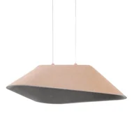 Lampy sufitowe - Nieregularna lampa wisząca Carbon P0568 Maxlight LED 8W 3000K beżowa - miniaturka - grafika 1