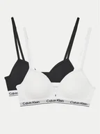 Biustonosze dla dziewczynek - Calvin Klein Underwear Komplet 2 biustonoszy G80G800741 Czarny - miniaturka - grafika 1
