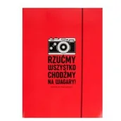 Teczki i skoroszyty - PAN DRAGON TECZKA Z GUMKA PAP A4 P-DR BE COOL NR02 - miniaturka - grafika 1