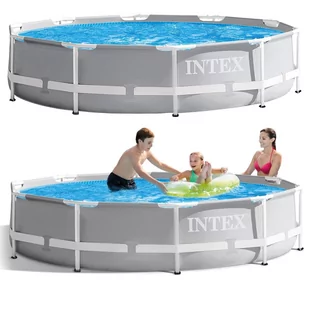 Intex Basen ogrodowy stelażowy Prism Frame 305 x 76 cm 15w1 26702 26702-15W1 - Baseny ogrodowe - miniaturka - grafika 2