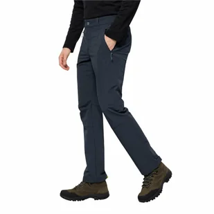 Męskie spodnie softshellowe Jack Wolfskin ACTIVATE XT PANTS M night blue - 48L - Spodnie sportowe męskie - miniaturka - grafika 1