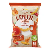 Chipsy - Chipsy z czerwonej soczewicy o smaku tajskiego słodkiego chilli - miniaturka - grafika 1