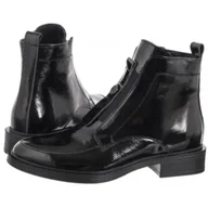 Botki damskie - Botki Czarne Lakierowane 24647_ 711 (NE403-a) Nessi - miniaturka - grafika 1