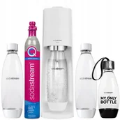 Saturatory - Saturator do wody sodastream terra 3 butelki biały - miniaturka - grafika 1