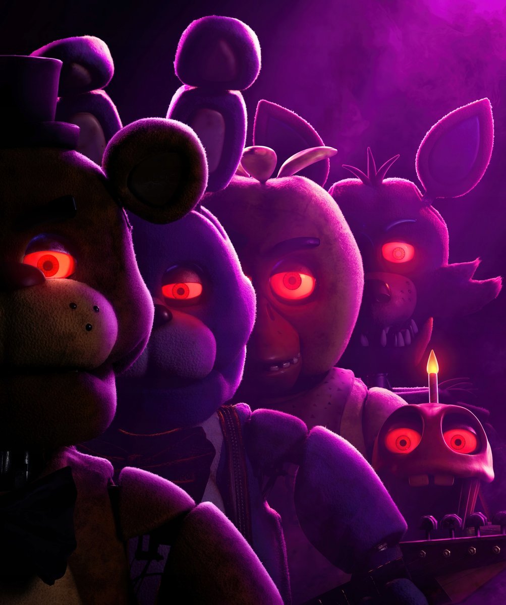 PODKŁADKA POD MYSZ Nadruk 22x18 cm Five Nights at Freddy's 2023 Prezent