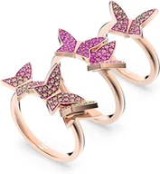 Pierścionki - Biżuteria SWAROVSKI 5636414. Pierścionek, Kolor różowy. Kobieta. - miniaturka - grafika 1