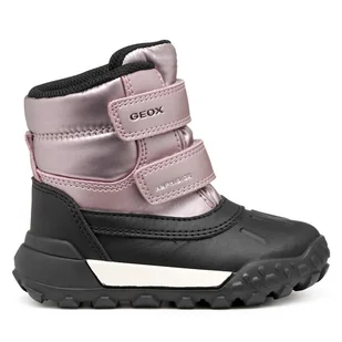 Śniegowce Geox B Trekkyup B Ab B566MC 0NFLV C8011 M Różowy - Buty dla dziewczynek - miniaturka - grafika 1
