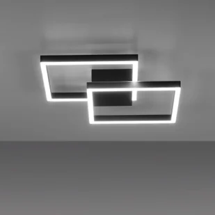 Paul Neuhaus Inteligentna lampa sufitowa czarny kwadrat z pilotem - Caiden - Lampy sufitowe - miniaturka - grafika 4