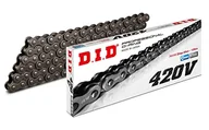Części motocyklowe - Łańcuch DID O-ring 420 V / 104 zamek zatrzaskowy stal FJ (1/2 x 1/4 x 7,75) - miniaturka - grafika 1