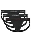 Majtki męskie - Calvin Klein Underwear Komplet 3 par slipów Jock Strap LV00NB4382 Kolorowy - miniaturka - grafika 1