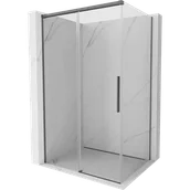 Kabiny prysznicowe - Mexen Rox kabina prysznicowa rozsuwana 90 x 120 cm, transparent, gun gray szczotkowany - 8C2-090-120-66-00 - miniaturka - grafika 1