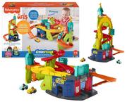 Fisher-Price Little People Tor Zjeżdżalnia Garaż 2W1 Hbd77