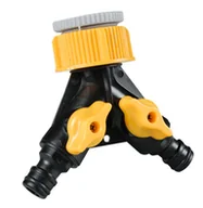 Inne akcesoria do nawadniania - Greenmill Rozdzielacz podwójny na kran 1"-3/4" GB1682C - miniaturka - grafika 1