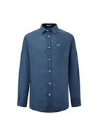 Koszule męskie - Pepe Jeans Koszula męska Parker Long, Niebieski (Jarman), XL - miniaturka - grafika 1