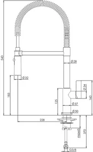 Reginox Bateria YUKON chrom - Baterie kuchenne - miniaturka - grafika 3