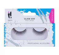 Sztuczne rzęsy i akcesoria - Ibra Rzęsy na pasku Glam 600 1 para 960454 - miniaturka - grafika 1