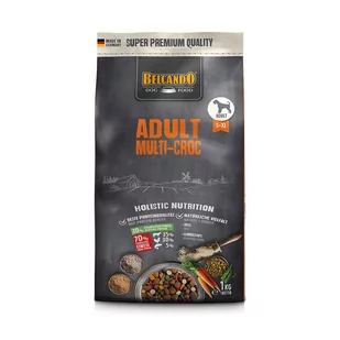 Belcando Adult Multi-Croc Sucha karma dla psów z chrupkami 1kg - Sucha karma dla psów - miniaturka - grafika 1
