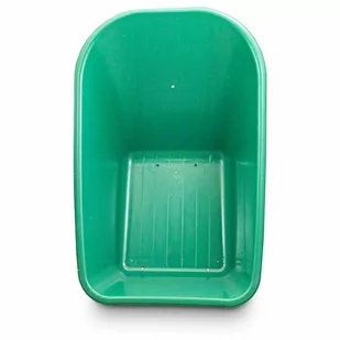 Solidna misa do taczki Plastikowa PVC 100L 250kg Duża i masywna koryto - Taczki - miniaturka - grafika 1