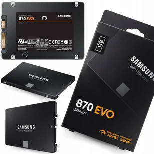 SAMSUNG 870 EVO 2.5" 1TB MZ-77E1T0/MZ-77E1T0B/AM - Dyski SSD - miniaturka - grafika 1
