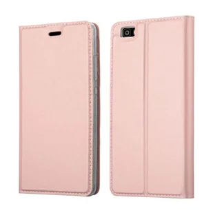 Pokrowiec Ochronny Do Huawei P8 LITE 2015 Etui w CLASSY RÓŻOWE ZŁOTO Case Obudowa Ochronny Cover Cadorabo - Etui i futerały do telefonów - miniaturka - grafika 1