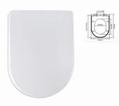 Deski sedesowe - Wolno opadająca deska sedesowa 1691 - miniaturka - grafika 1