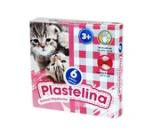 Masy plastyczne - Plastelina 6 kolorów Astra Kotki - miniaturka - grafika 1