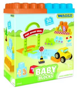 Wader Baby Blocks - 30 sztuk - Klocki - miniaturka - grafika 1