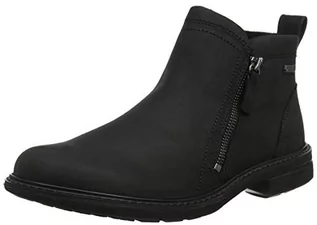 Botki damskie - ECCO Mężczyźni Turn chukka botki , Czarny Black 01001, 40 EU - grafika 1