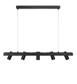 Lampy sufitowe - Markslojd TORINO Wisząca 5L Czarny 107784MARKS) - miniaturka - grafika 1