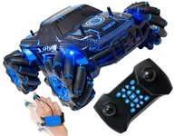 Zabawki interaktywne dla dzieci - DUŻY Samochód 4x4 ZDALNIE STEROWANY RĘKĄ GESTEM Ręki + Pilot RC DRIFT CAR - miniaturka - grafika 1