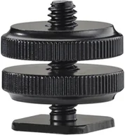 Tulejki, adaptery, redukcje do aparatów - Novoflex Blitzschuhadapter mit 1/4 -Gewinde - miniaturka - grafika 1