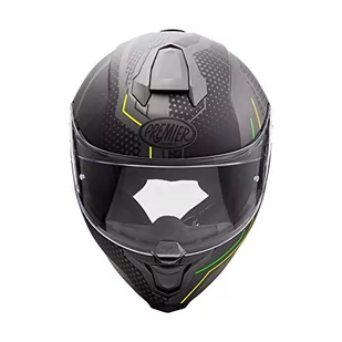 PREMIER Kask Hyper BP 6 BM, czarny/żółty/zielony, L - Kaski motocyklowe - miniaturka - grafika 1