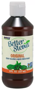 NOW Foods - Better Stevia, Stewia w Płynie, Original, Płyn, 237 ml - Cukier i słodziki - miniaturka - grafika 1