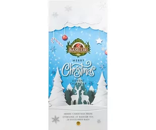 Basilur Christmas Advent Calendar Viii Zestaw Herbat Świąteczny Kalendarz Adwentowy - Saszetki 24 Szt. - Herbata - miniaturka - grafika 1