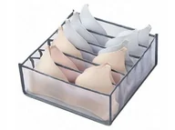 Meble modułowe i akcesoria - Organizer Do Szuflady Na Biustonosze Szary - miniaturka - grafika 1