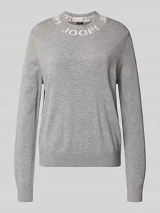 Sweter z dzianiny z mieszanki wiskozy model ‘KENDI’ - Swetry damskie - miniaturka - grafika 1