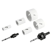 Otwornice - VERTO Otwornice bi-metalowe 19-68 mm, zestaw 7 szt. 60H968 - miniaturka - grafika 1