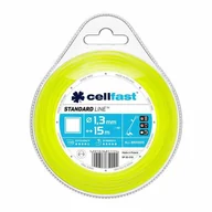 Akcesoria do kos i kosiarek - cellfast żyłka tnąca standard 2,7mm 15m kwadrat 35-016 35-016 - miniaturka - grafika 1