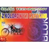 Notesy i bloczki - Poligraf Blok biurowy Techniczny A3/10 kolorowy B2013 - miniaturka - grafika 1