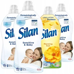 Silan Płyn do Płukania Tkanin MIX 288pr 1,8l x4 - Środki do prania - miniaturka - grafika 1