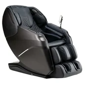 Fotele - Fotel masujący iREST Supearl Grafitowo-czarny - miniaturka - grafika 1