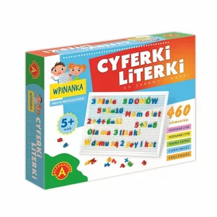 Alexander Wpinanka Cyferki i literki - Zabawki interaktywne dla dzieci - miniaturka - grafika 1