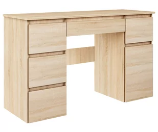 Biurko MEGAN B2 dąb sonoma - Biurka - miniaturka - grafika 1