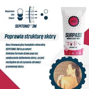 SURPASS żel pod prysznic dla kobiet WOMEN'S BODY WASH - Kosmetyki do kąpieli - miniaturka - grafika 4