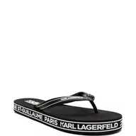 Klapki i japonki damskie - Karl Lagerfeld Japonki KOSTA MNS Maison Border Thong - miniaturka - grafika 1