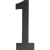 Numery na dom - Metro Cyfra czarna matowa 1 50 mm - miniaturka - grafika 1