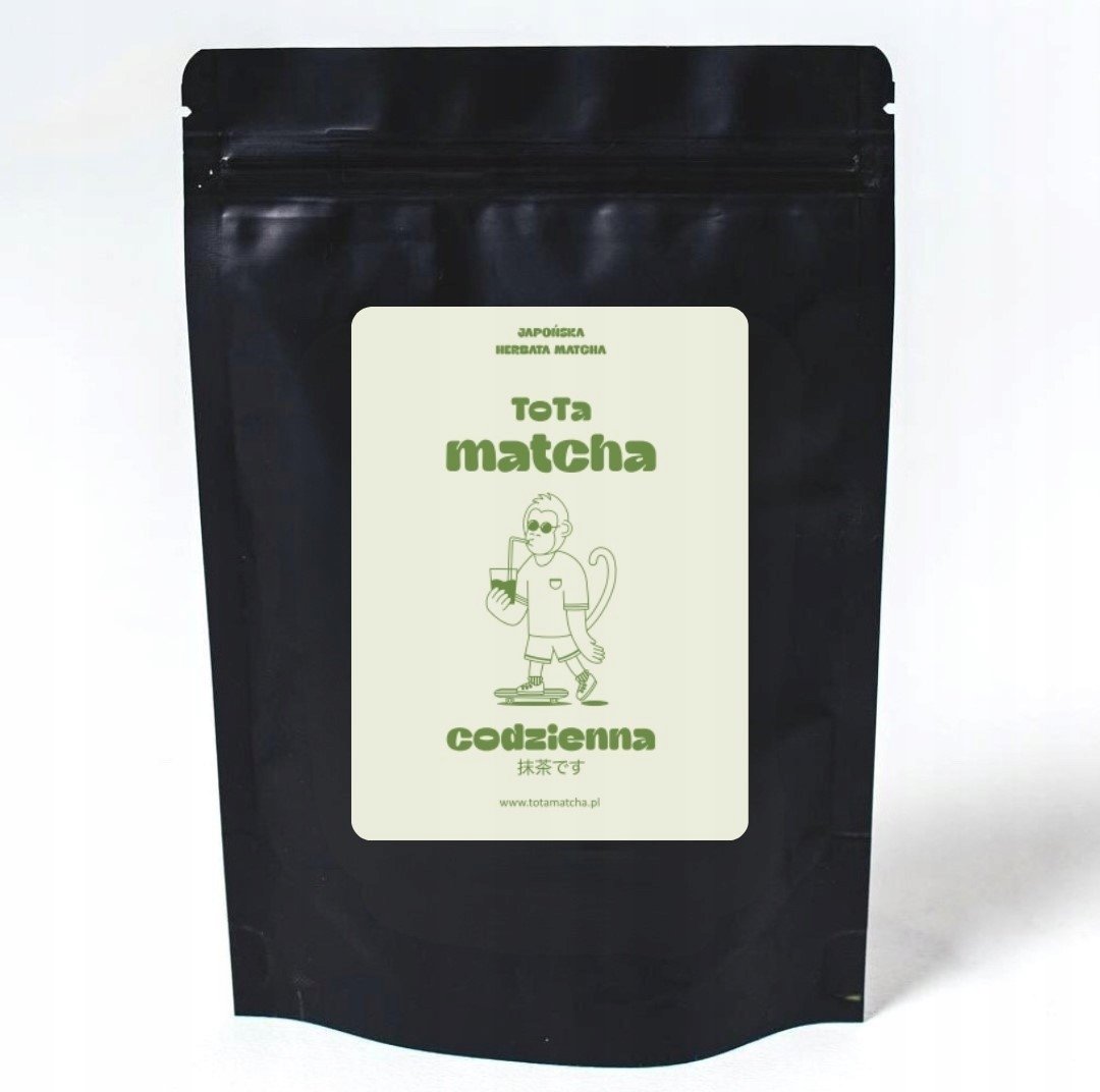 Matcha codzienna 100g zielona herbata ToTa Matcha.