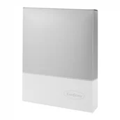 Zestawy upominkowe - Pudełko prezentowe Silver 40x30x7 srebrne białe ozdobne - miniaturka - grafika 1