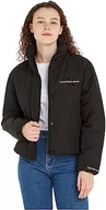 Kurtki damskie - Calvin Klein Jeans Lekka kurtka damska, Czarny, XXS - miniaturka - grafika 1